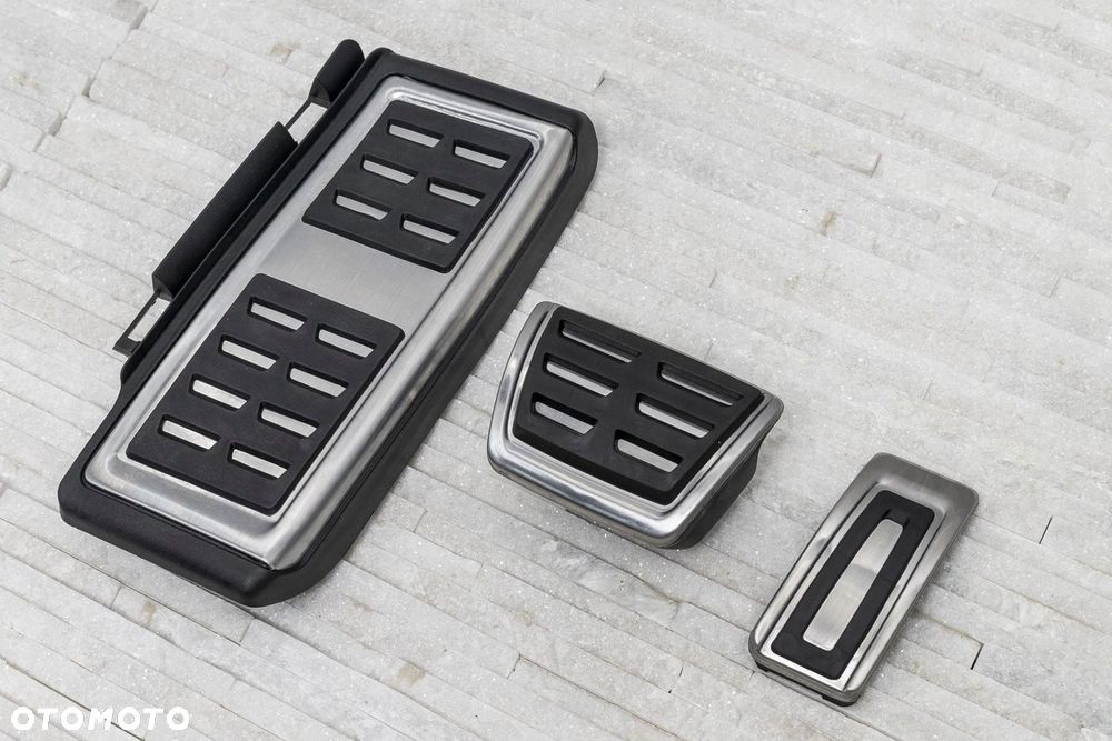 volkswagen automat nakładki na pedały nakładane komplet - 5