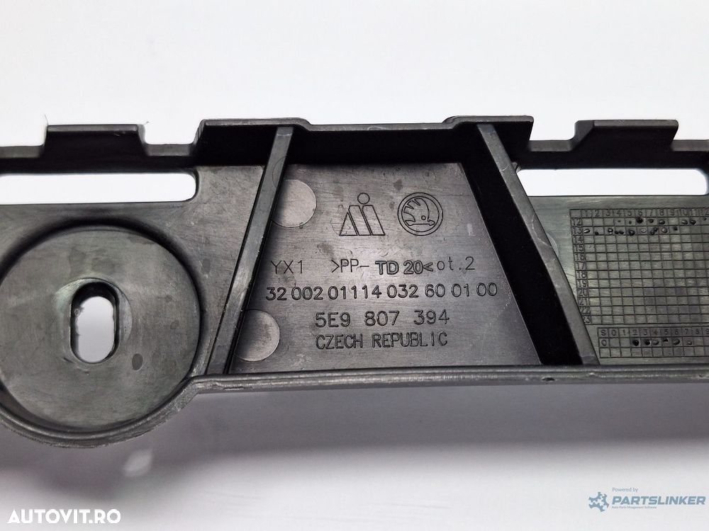 Suport bara de protectie  dreapta spate SKODA OCTAVIA Combi 5E5 2012 - > TDI CKFC, CRMB, CYKA 5E9807394 - 4