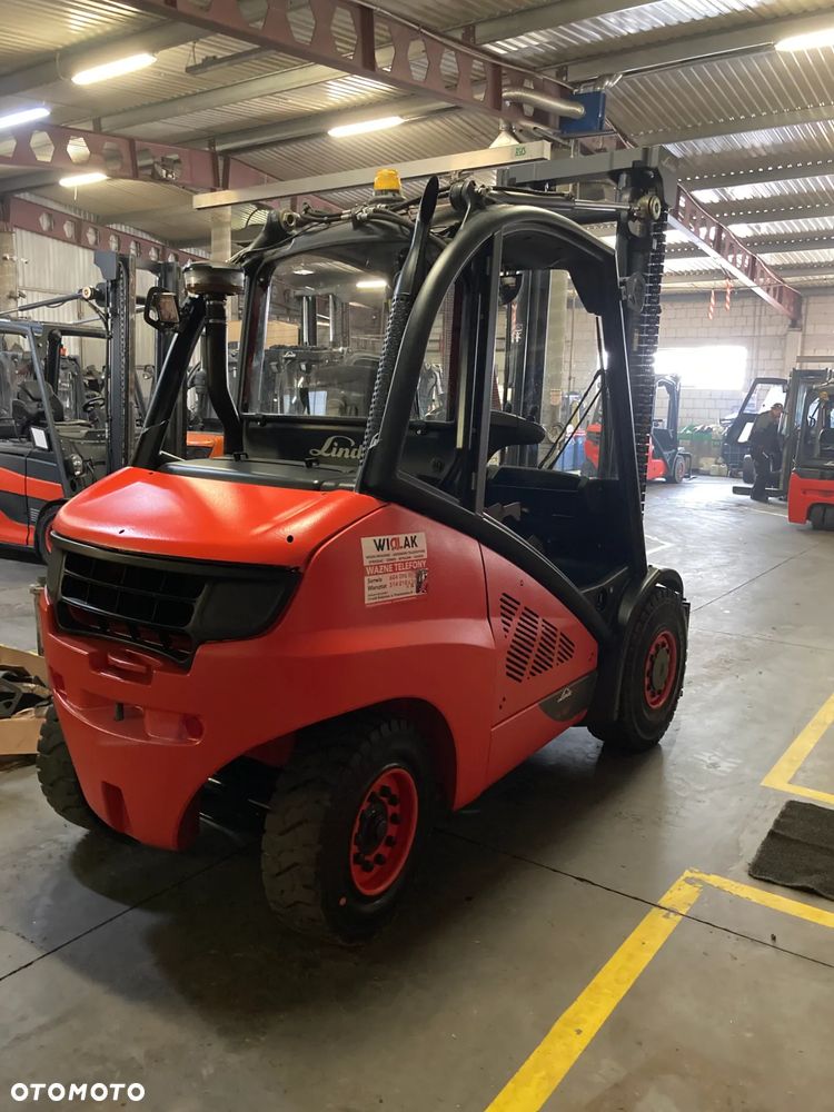 Linde [2012] WÓZEK WIDŁOWY LINDE H50D diesel 5ton - 7