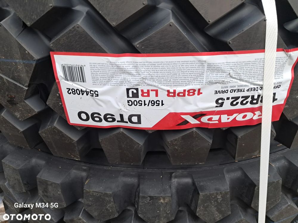 Opony 13r22.5 ROADX napędowe 6 lat gwarancji - 2