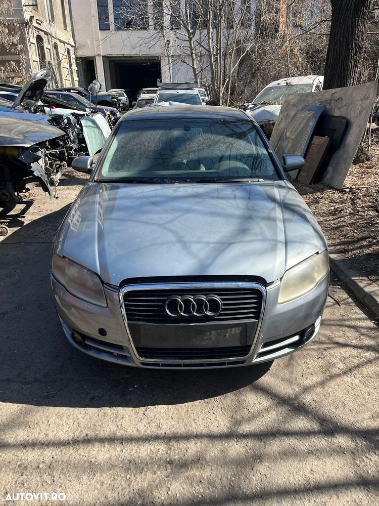 Dezmembrez Audi A4 B7 2.0 TDI 2006 gri inchis BLB - 3