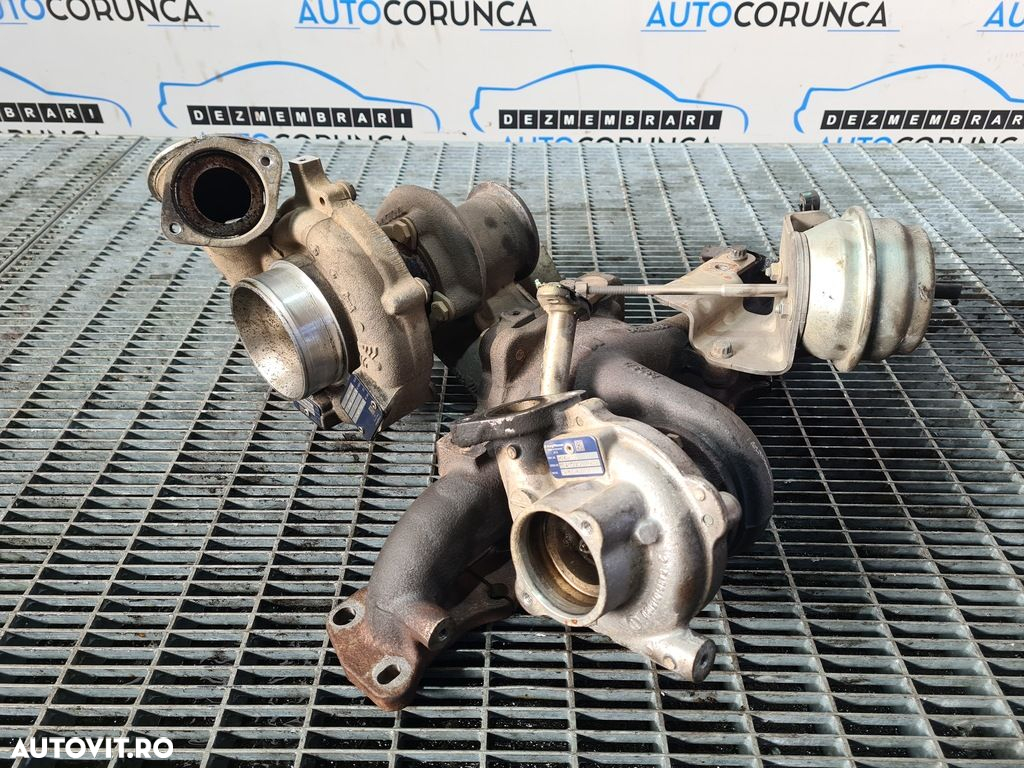 Turbo Volvo XC60 2.4 D 2008 - 2013 215CP D5244T11 Euro5 (848) BITURBO CU ACTUATOR ... - 9