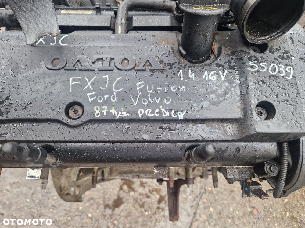 FORD VOLVO  1.4 16V 87 Tyś. przebieg  SILNIK FXJC - 2