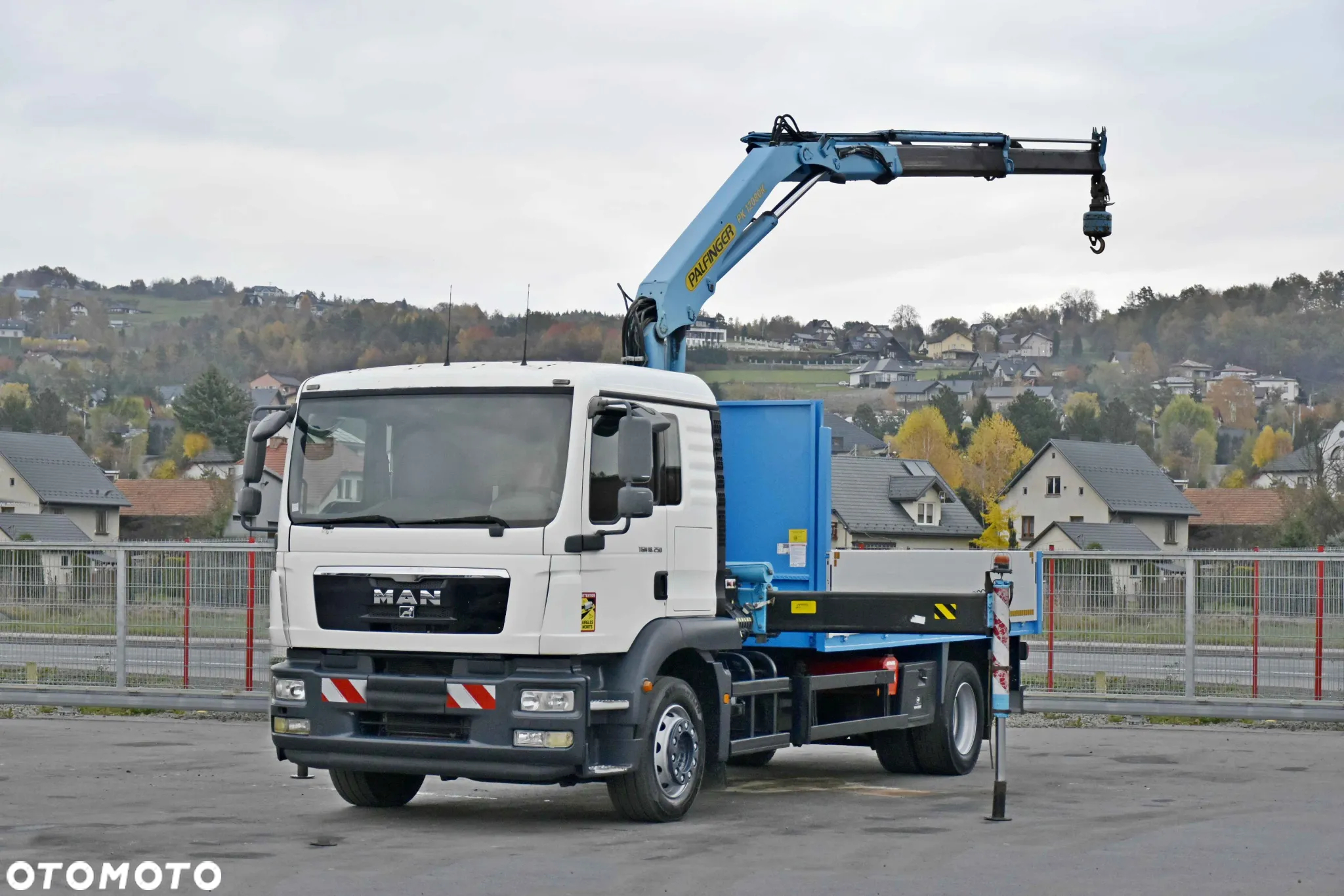 MAN TGM 18.250 SKRZYNIA 4,80m * PK 12080 KA + PILOT - 2