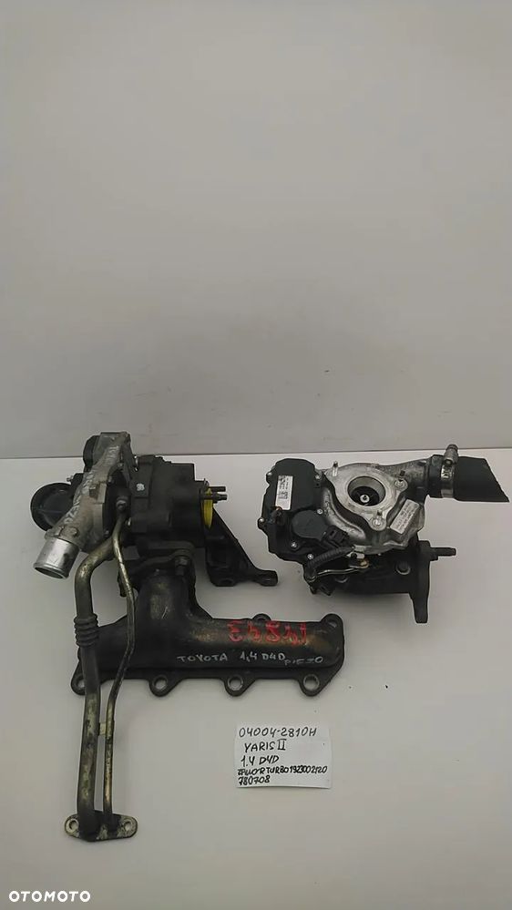 TURBINA 1.4 D4D 90KM YARIS II 04004-2810H 780708 1923002120 - 6