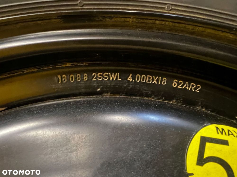 KOŁO ZAPASOWE DOJAZDOWE RANGE ROVER EVOQUE L538 II L551 155/85 R18 - 4