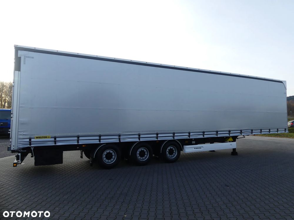 Wielton MEGA / FIRANKA / OŚ PODNOSZONA / ZADBANA / DACH PODNOSZONY / - 9