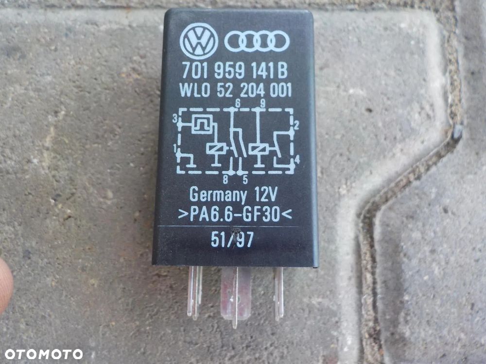 VW T4 MODUŁ PRZEKAŹNIK KLIMATYZACJI 140 701959141B - 2