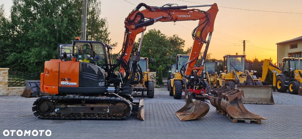 Hitachi ZX85USB-6/ 3549Mth/ Rototilt/ Maszyna sprowadzona/ - 2