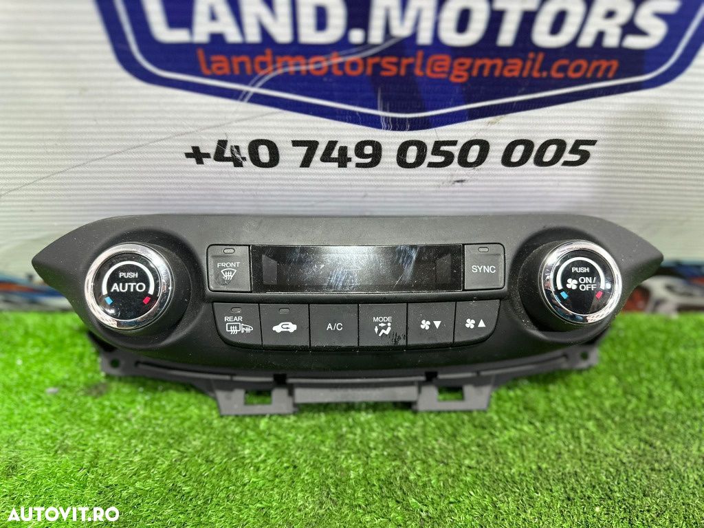 Panou comanda clima ac climatronic dn24a 79600t1ge414m1 honda cr-v 4 2013 2014 2015 2016 2017 2018 - 1