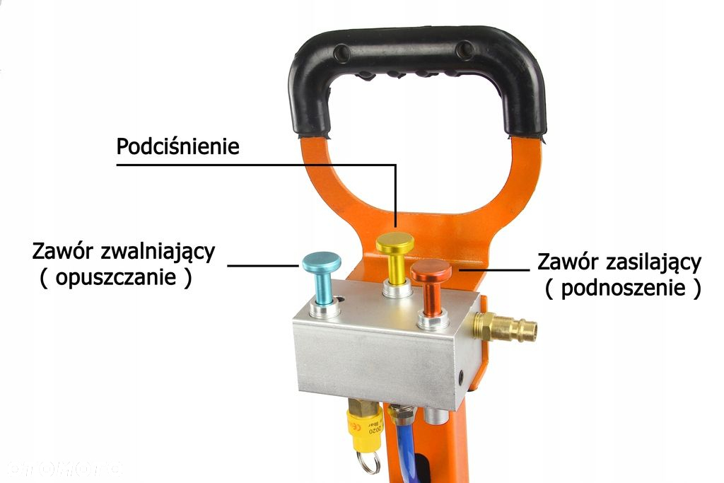 MAR-POL PODNOŚNIK PNEUMATYCZNY BAŁWANEK PODUSZKA 6 T BJC 6-12BAR M80135 - 8