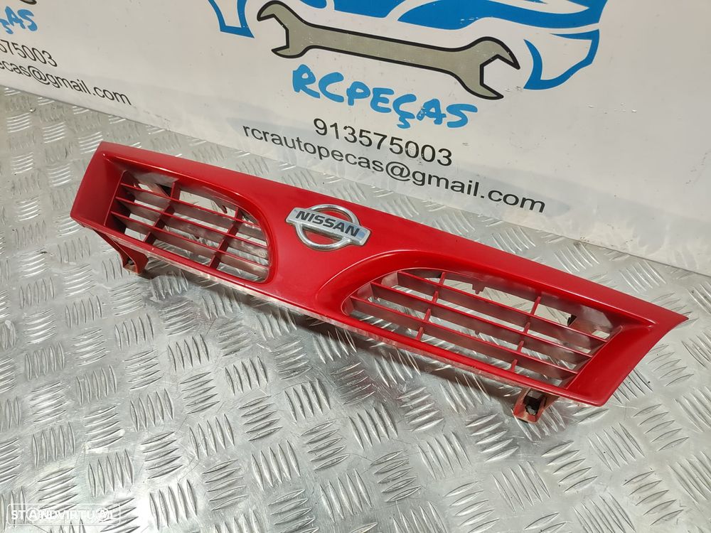 GRELHA CENTRAL FRENTE NISSAN ALMERA I 1 MK1 N15 623100N000 SIMBOLO LOGOTIPO - 4
