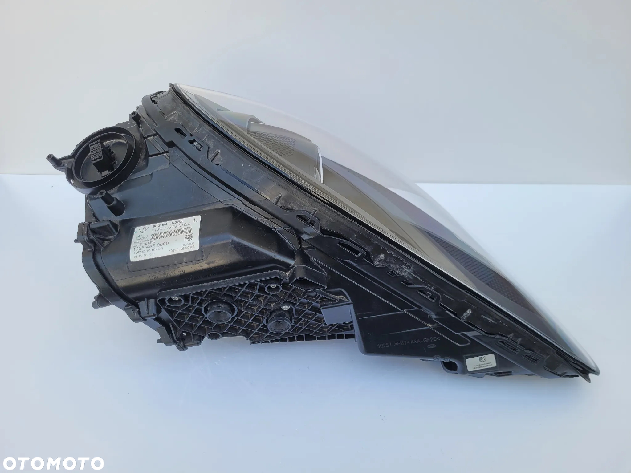 Porsche Boxter 982 Caymann GTS lift lampa przód xenon led czarna - 4