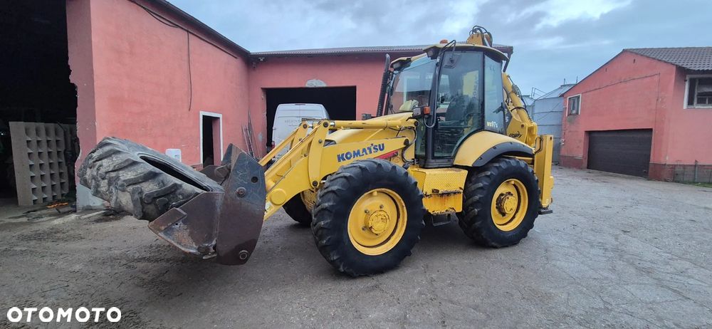 Komatsu WB97S WB 97 S R , KLIMA TYLKO 7200h UMOWA KUPNA - 1