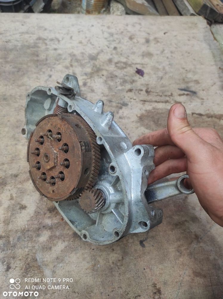 Silnik karter wał sprzęgło zundapp typ 266 części silnika 12.35