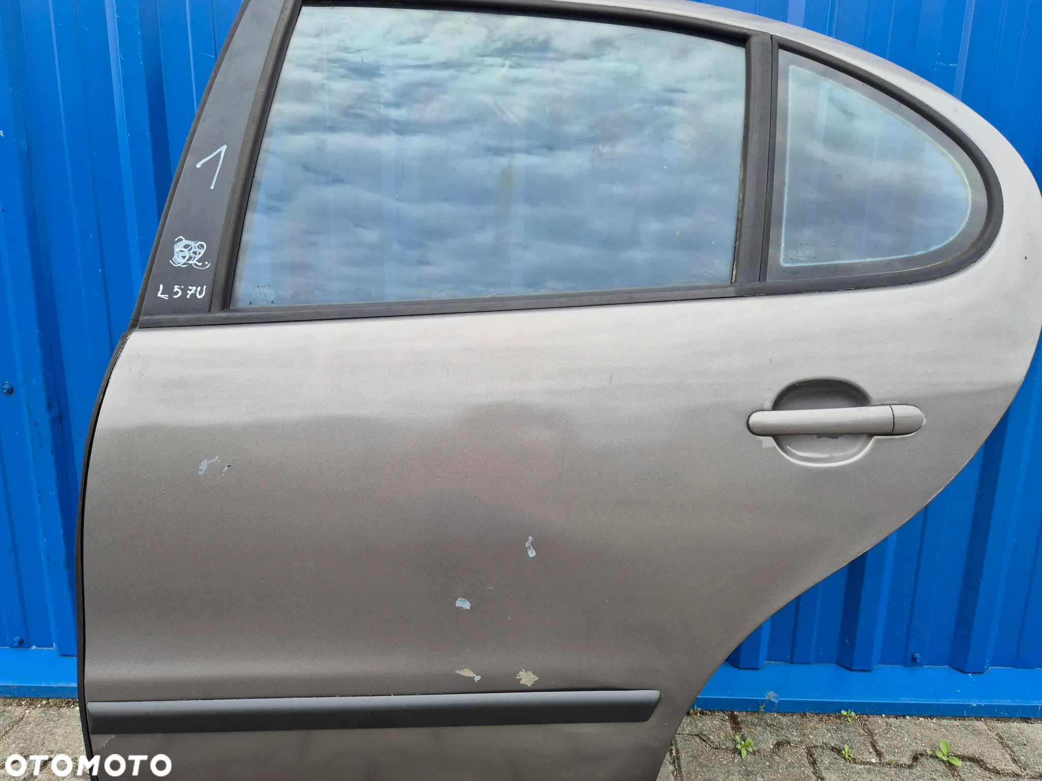 DRZWI TYŁ LEWY LEWE SEAT LEON I ( 1 ) | SEAT TOLEDO II ( 2 ) L57U LS7U - 5