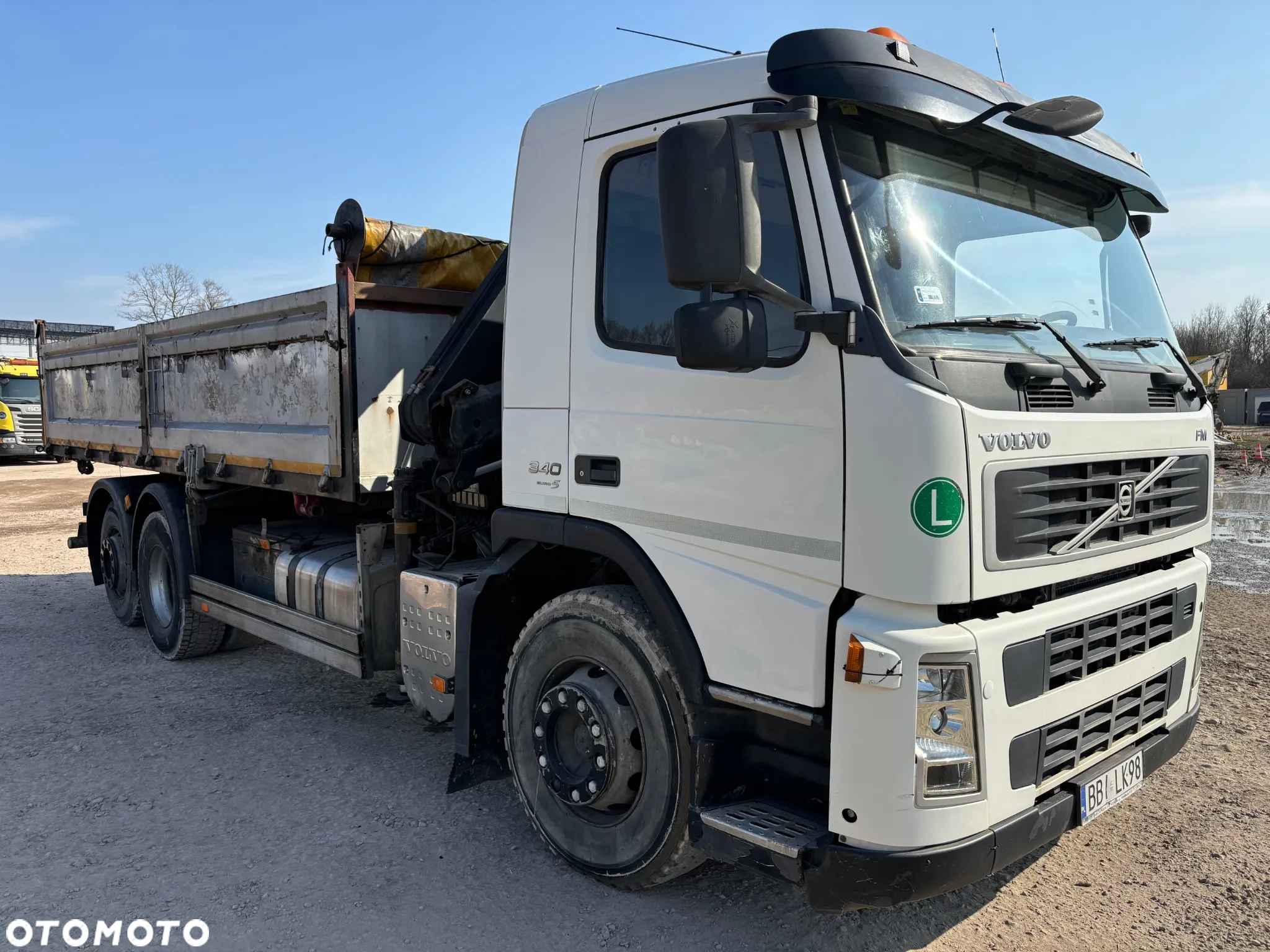 Volvo FM 340 Wywrotka /  HDS HIAB  / 2 x Hydroburta - 34