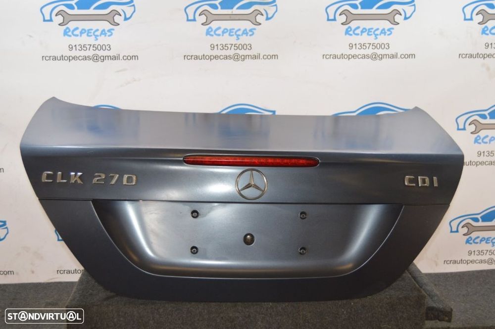 PORTA TAMPA MALA MERCEDES BENZ CLASS CLK W209 FECHO PUXADOR 3º STOP ORIGINAL - 3