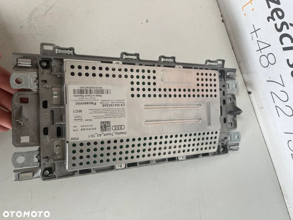 AUDI A3 8Y EKRAN WYŚWIETLACZ NAVI DISPLAY TOUCH 10.1 8Y0919605 - 2