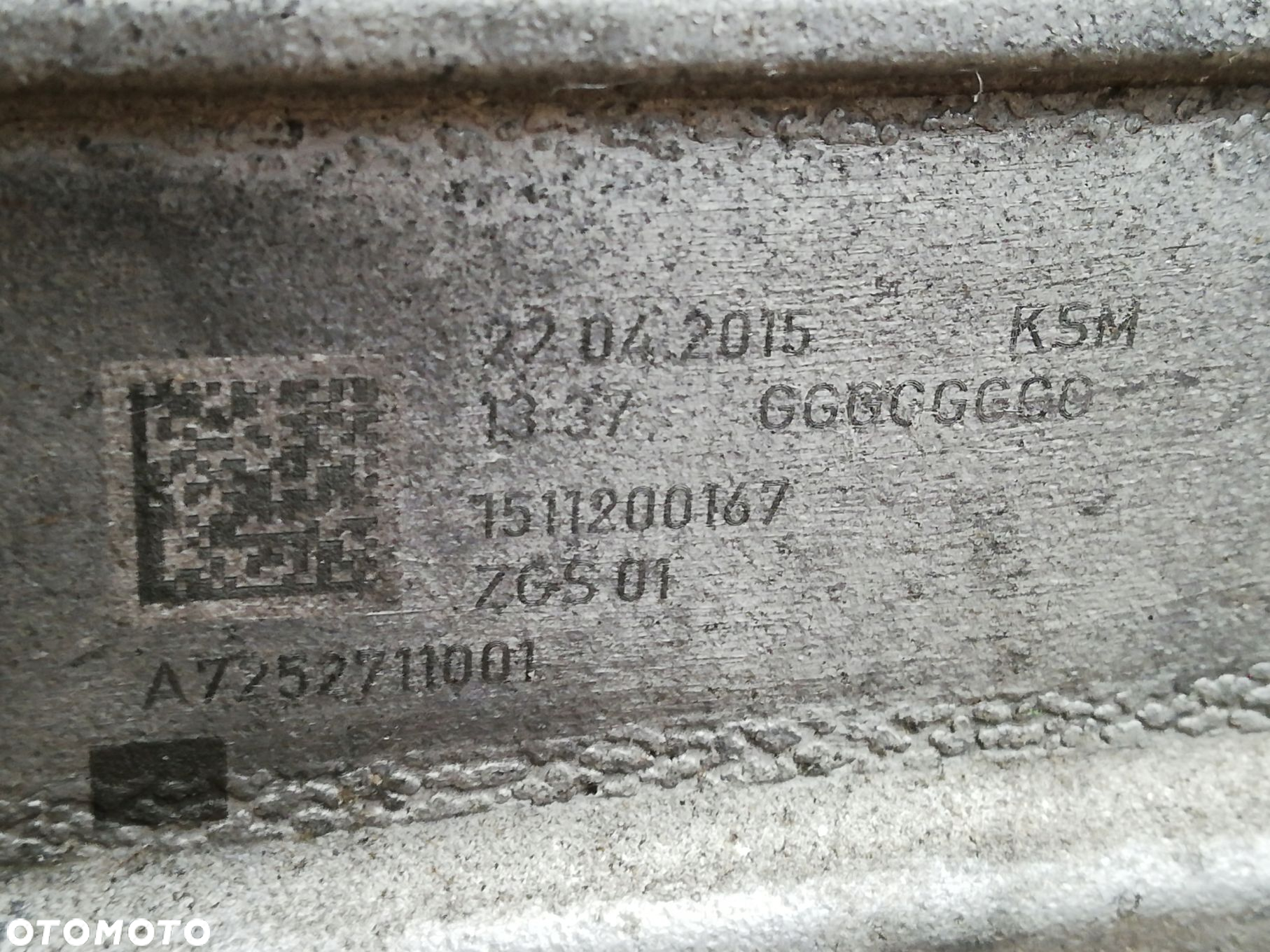 Skrzynia biegów Automatyczna Mercedes GLE COUPE C292 / W292 AMG 3,0T V6 A1662703602 R7252711001 - 9
