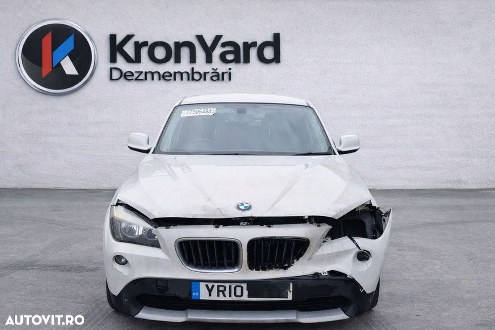 Bara fata BMW X1 E84 2009 - 2015 Alb (1133) Diesel model fara spalatoare far Zgariat LOVIT - 11