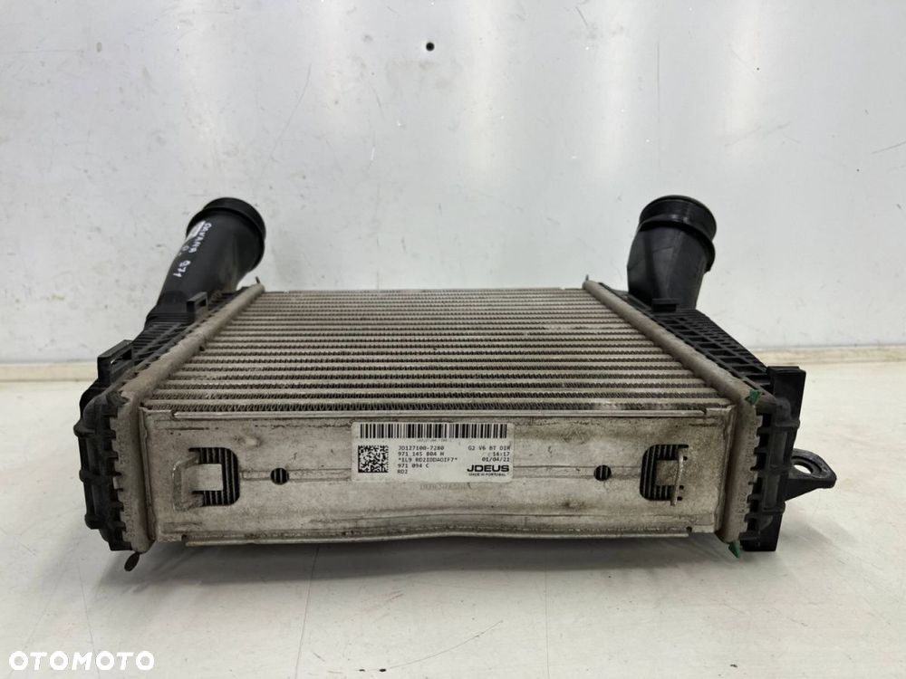 Chłodnica intercoolera Porsche Panamera II 971 4s 2.9 V6 T prawy intercooler oryginał 971145804h - 16
