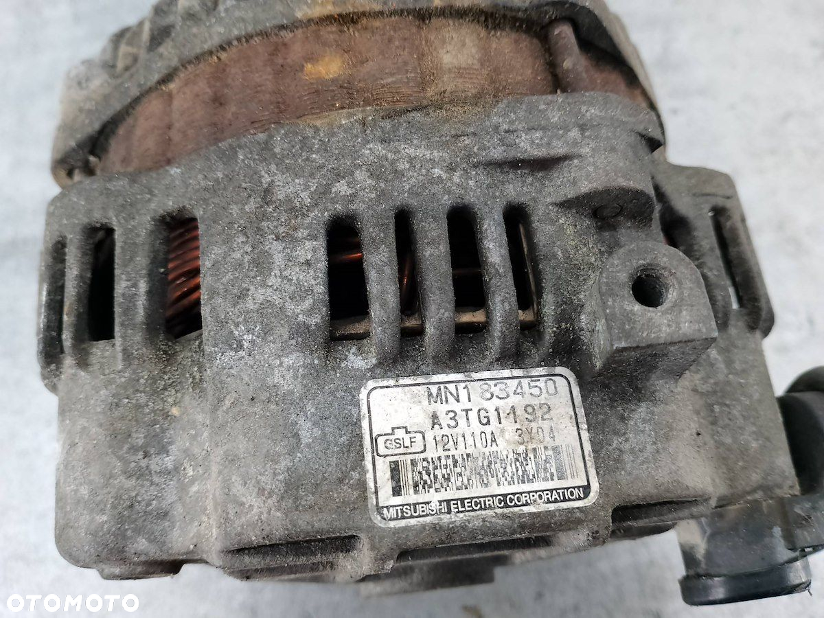 ALTERNATOR MITSUBISHI OUTLANDER I MN183450 A3TG1192 2.4 16V - 6