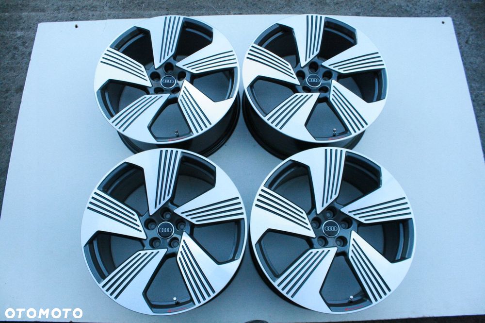 nowa felga audi q7 sq7 q8 e-tron q5 a8 a7 9,5 x 21 et36 oe 4ke601025f - 7