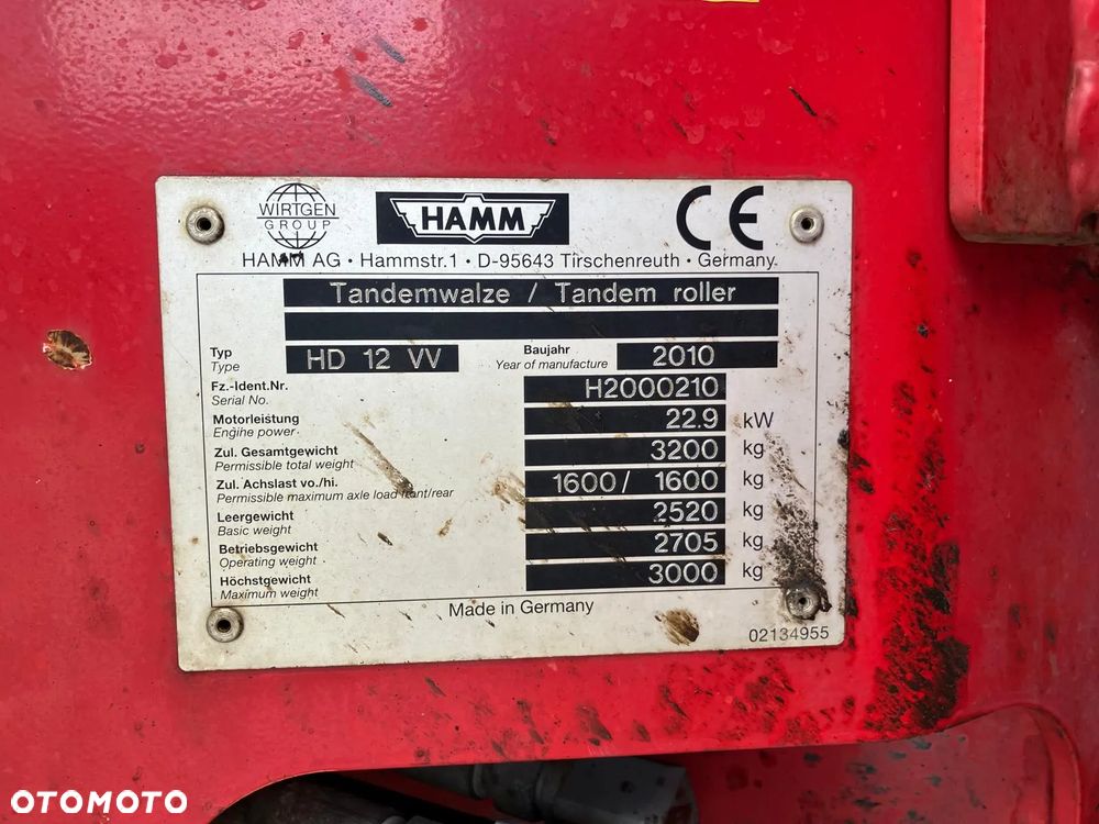 Hamm HD 12 VV - 22