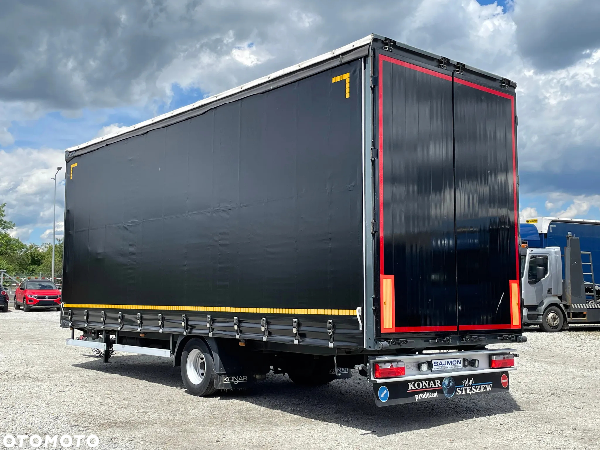 Konar PRZYCZEPA TANDEM / 7,75 M / SUWANY PODNOSZONY DACH / SALON PL - 3