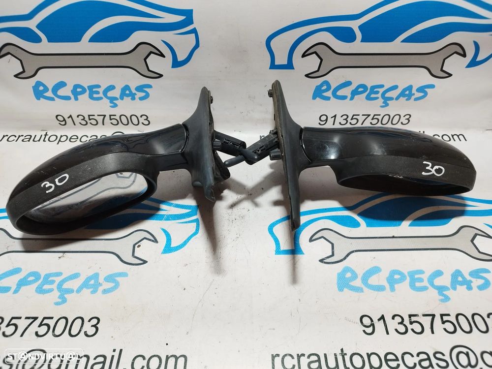 ESPELHO RETROVISOR ESQUERDO DIREITO RENAULT CLIO II 2 MK2 7700415325 7700415326 MANUAL ESPELHOS RETROVISORES - 4