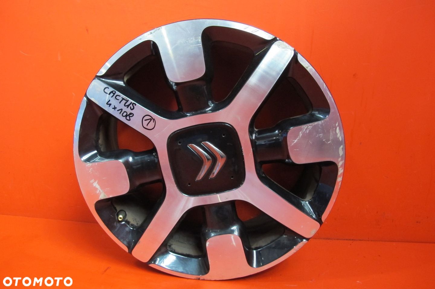 CITROEN C4 CACTUS 14- FELGA ALUMINIOWA 17 4x108 6.5J ET19 9800494077 - 1