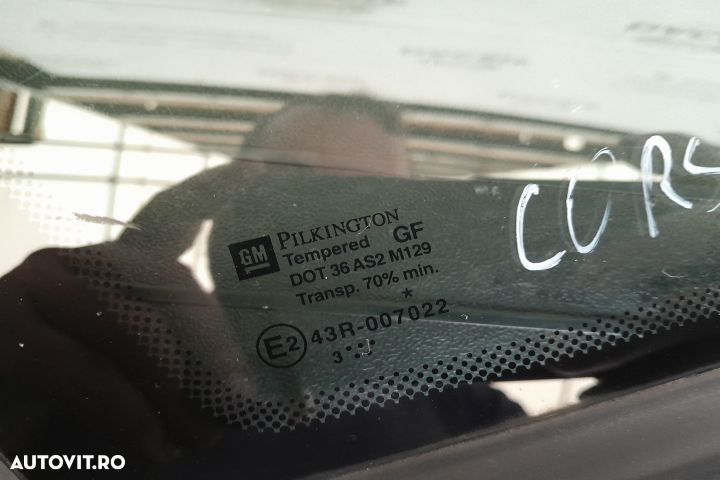 Geam usa fata dreapta 43R-007022 43R-007022 Opel Zafira A [1999 - 200 - 3
