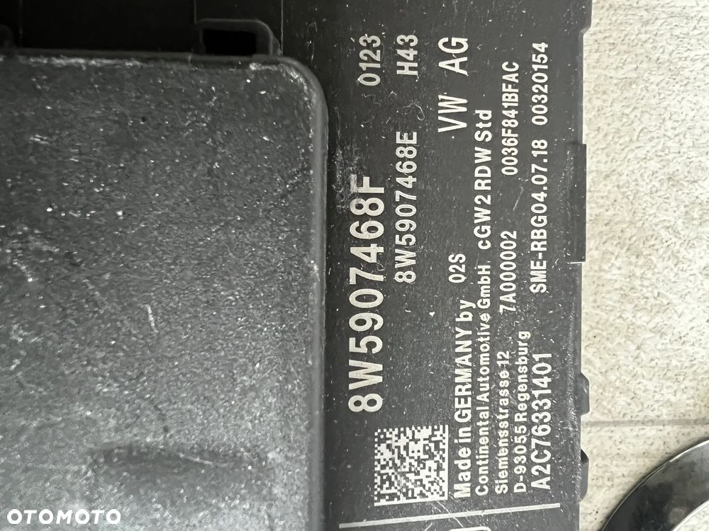 MODUŁ STEROWNIK GATEWAY AUDI A4 B9 A5 8W 8W5907468F - 3