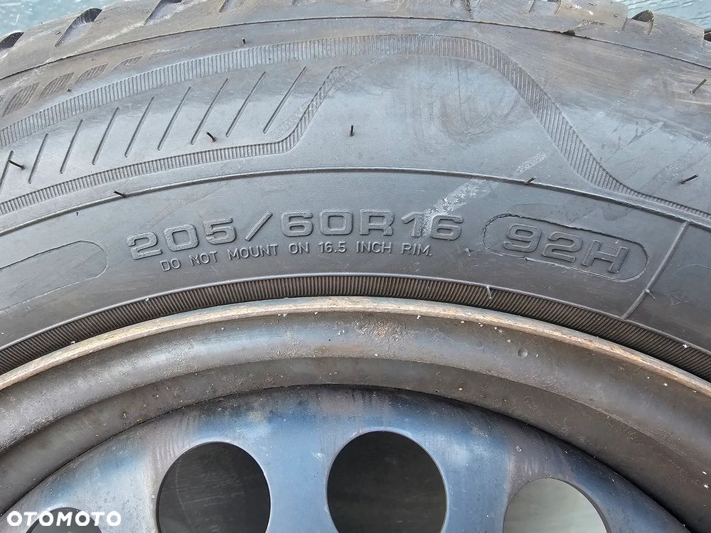 FELGI STALOWE OPONY ZIMOWE KOŁA OPEL ASTRA J K ZAFIRA C R 16 5x115 205/60/16 ! 2024 ROK ! - 6