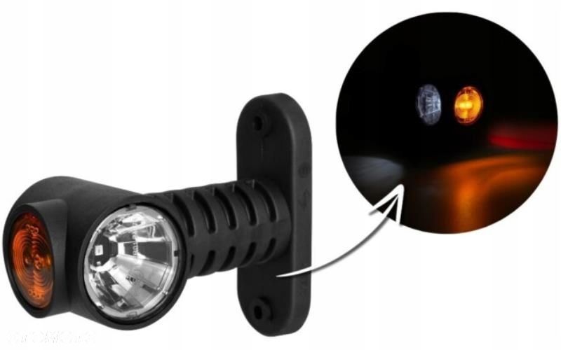 lampa obrysowa led boczna długie ramie - 1
