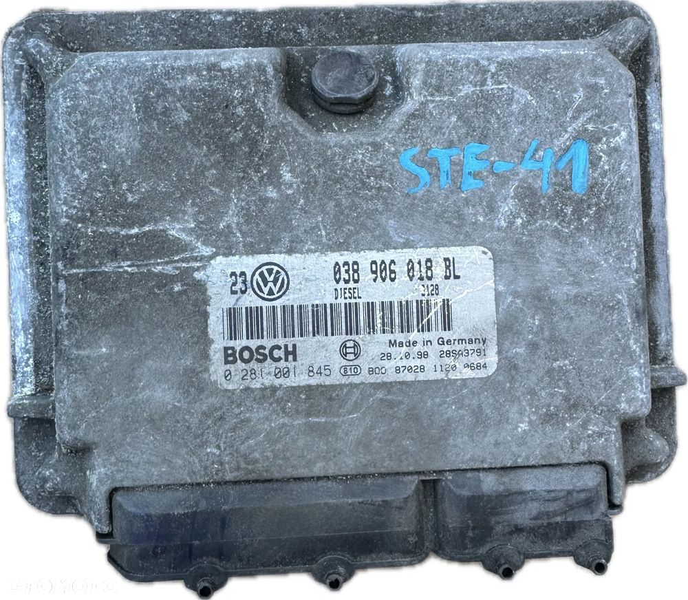 Sterownik Silnika ECU Komputer Volkswagen Skoda Seat Audi 038906018BL - 1