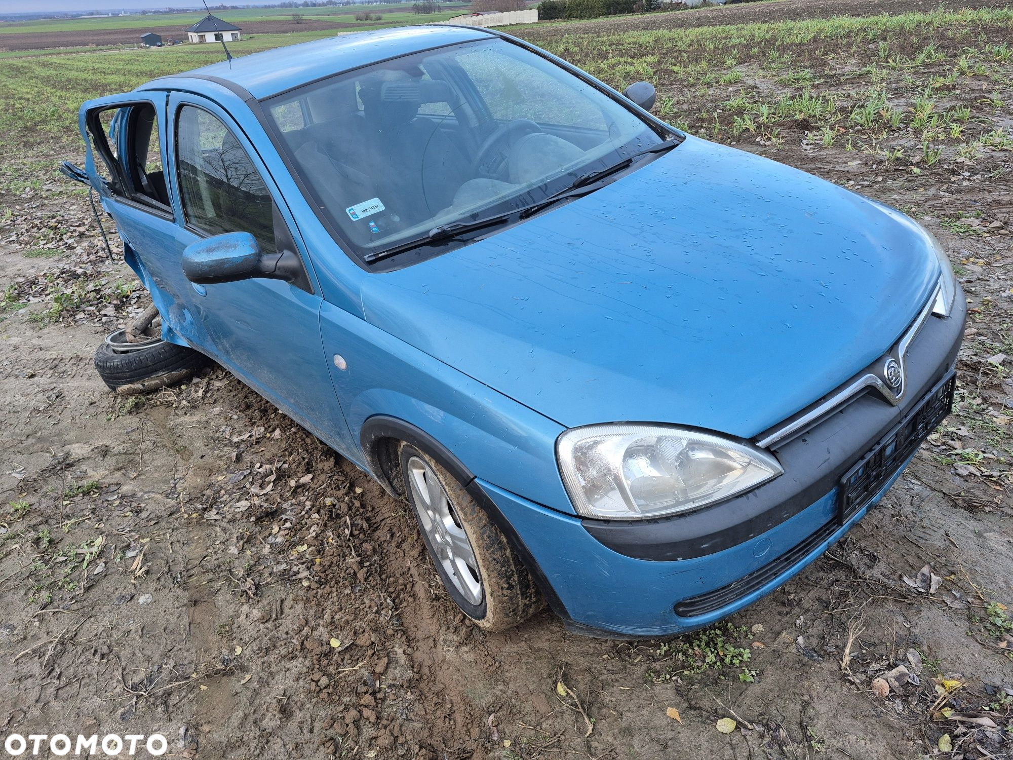 Części opel corsa c silnik 1.7 cdti Z17DTH skrzynia f23 kolor z20n - 2
