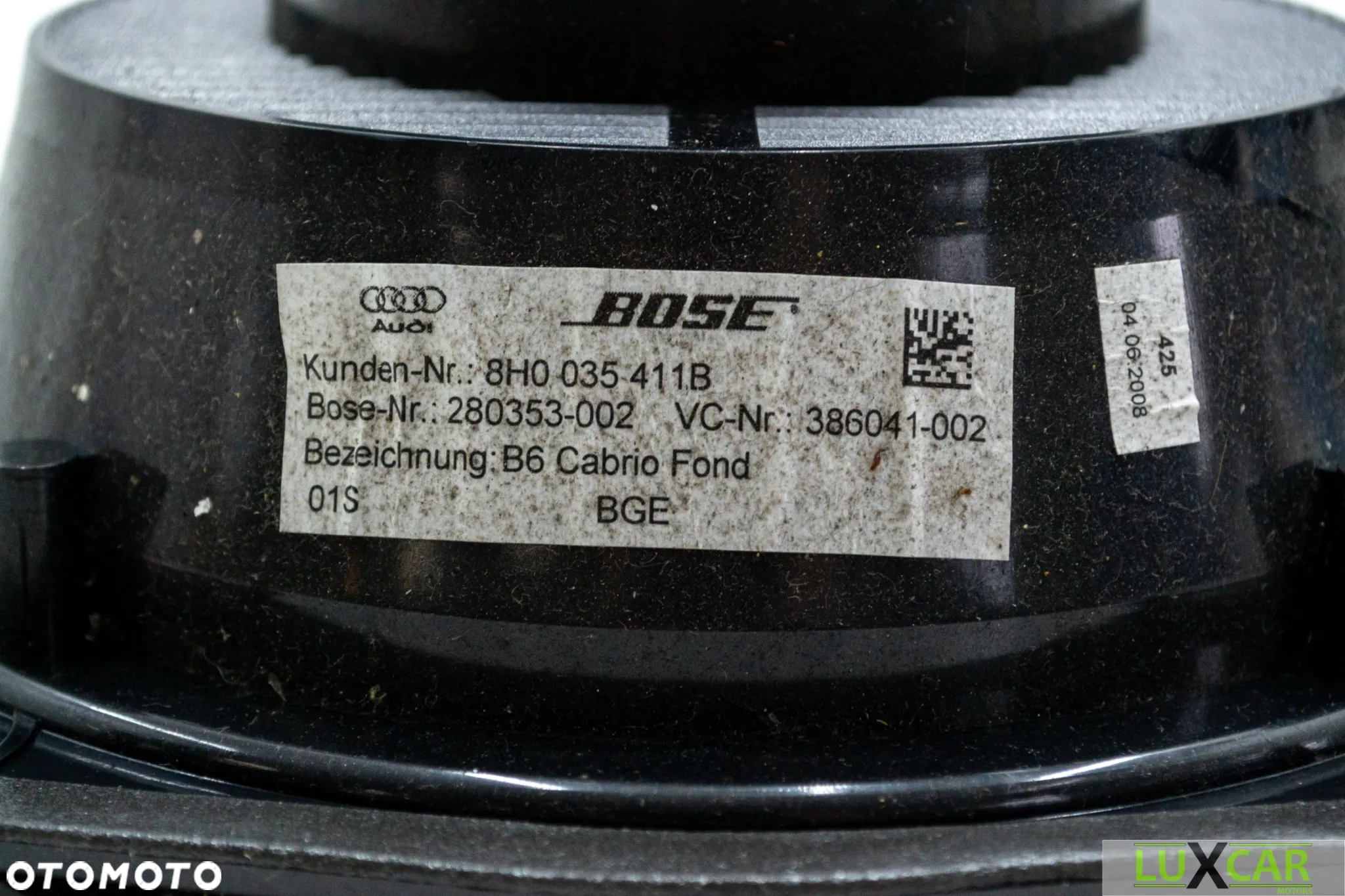 AUDI A3 8P CABRIO LIFT BOSE GŁOŚNIK LEWY PRAWY 8H0035411B GORLICE - 6
