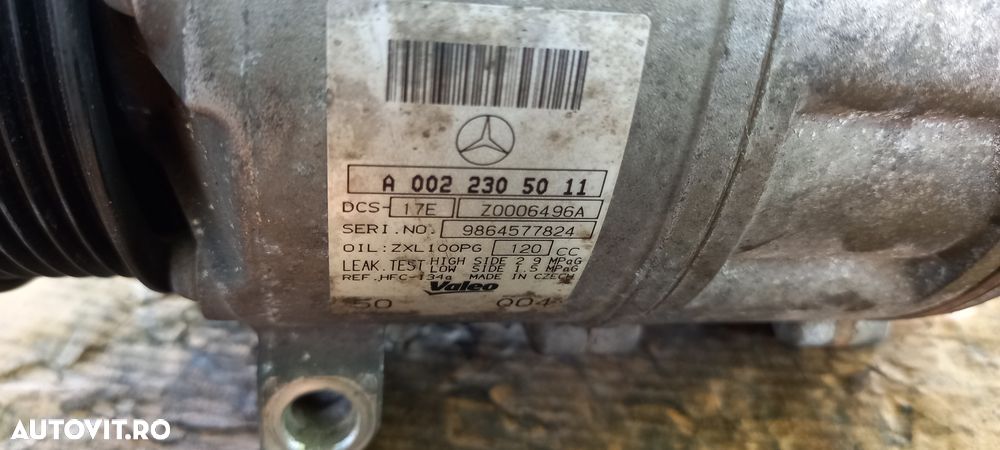 Compresor de clima Mercedes C-class W204 2.2cdi 2012 - 3