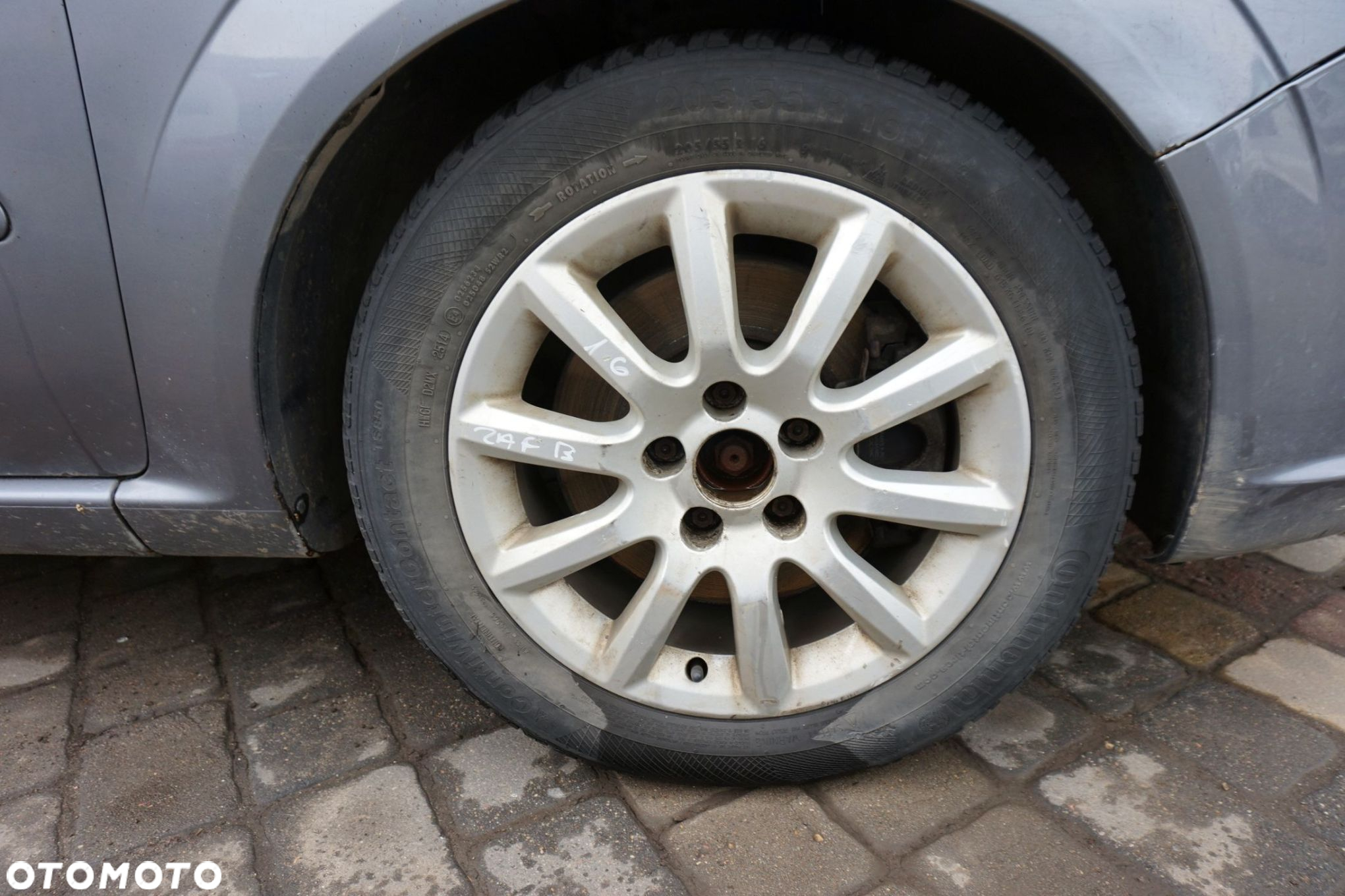 KOŁA FELGI ALUFELGI ZAFIRA B 16 5X110 16 5x110 16 5X110 OPEL 2005-2008 - 5