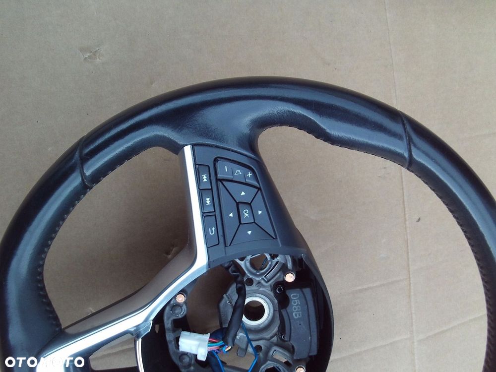 KIEROWNICA SKÓRA NISSAN QASHQAI J11 LIFT ORYG - 3