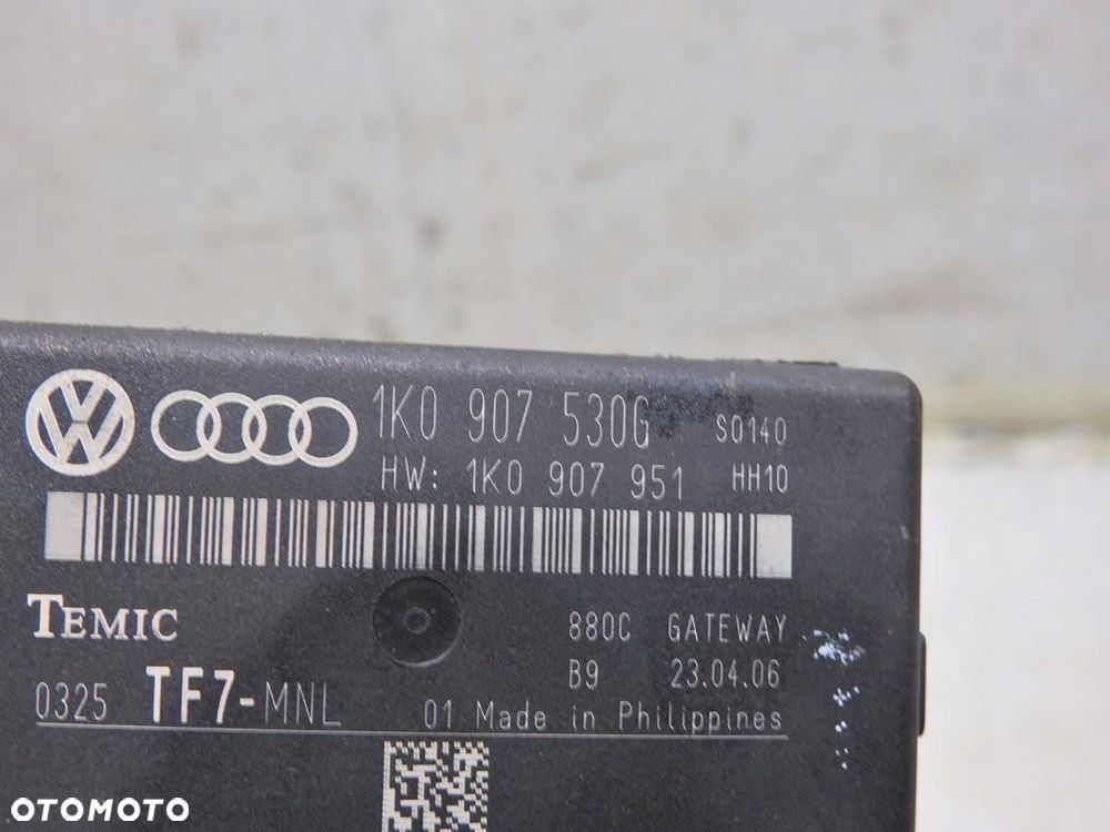 MODUŁ STEROWNIK GATEWAY VW EOS 2.0 TDI 1K0907530G 1K0907951 - 4