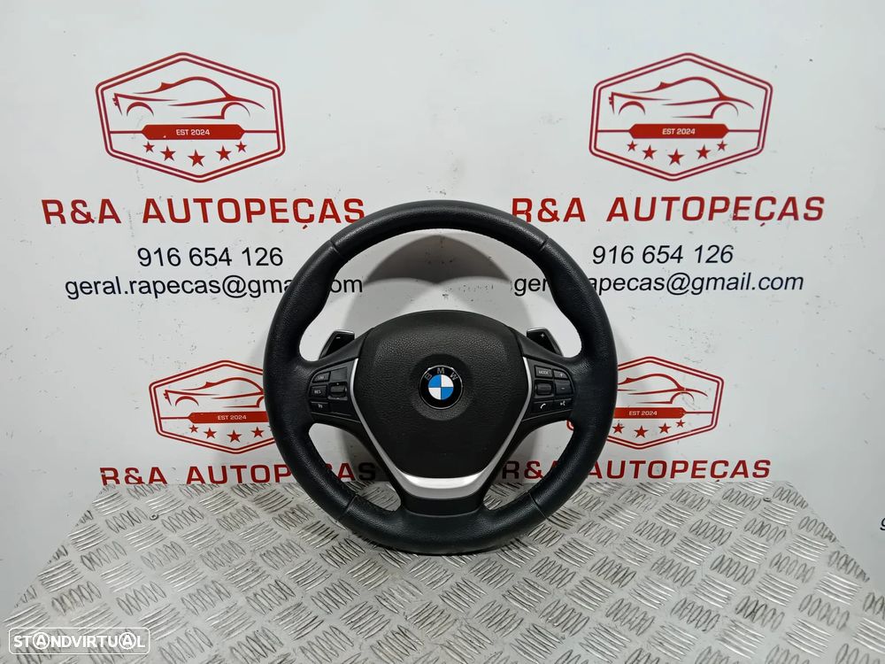 Volante BMWF20 F21 F30 F31 com Patilhas Original - 3