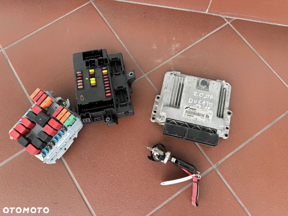 Fiat Ducato 2,0 HDI 14-17r E5 zestaw komputer 55262753 0281031317 - 3