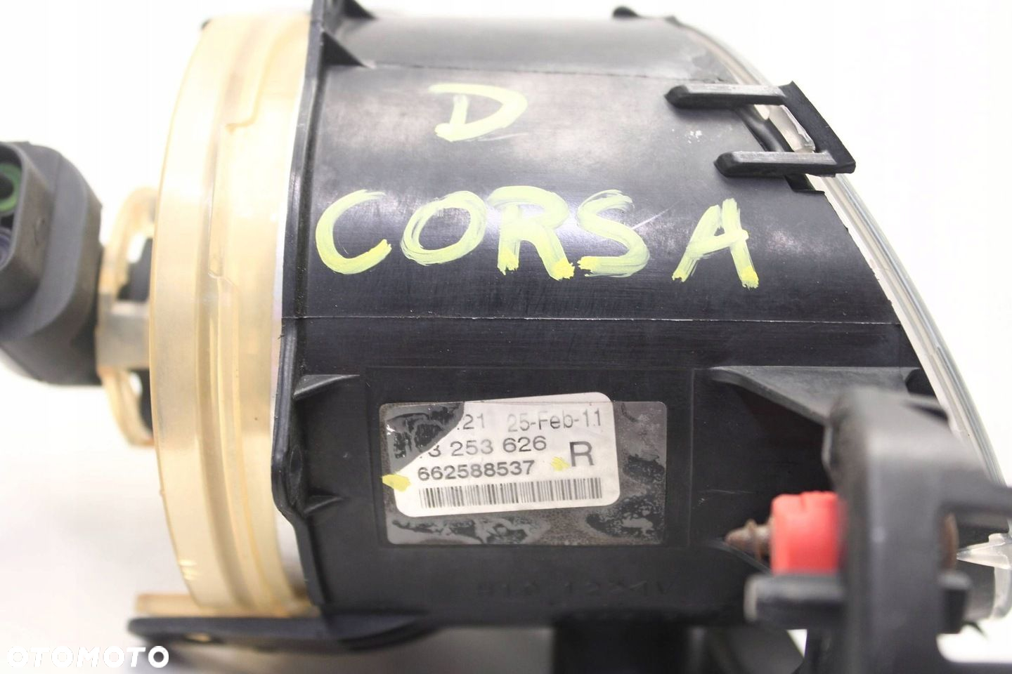 OPEL CORSA D ŚWIATŁO PRZECIWMGIELNE HALOGEN ZDERZAKA PRAWY PRZÓD 13253626 - 6