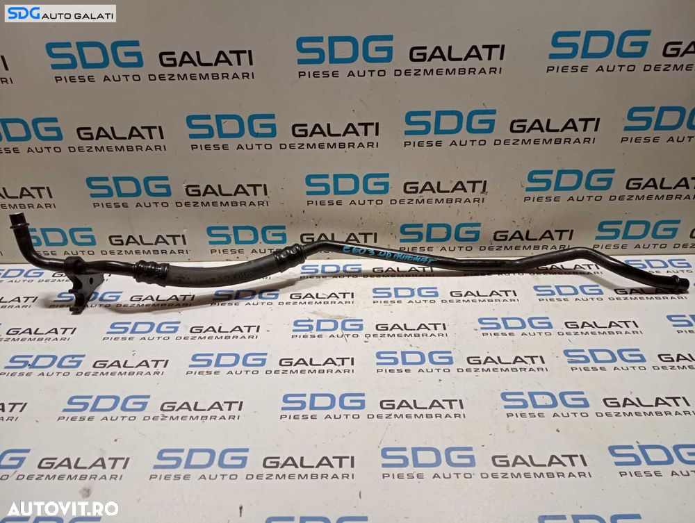 Furtun Conducta Teava Termoflot Radiator Racitor Racire Ulei Lichid Transmisie Cutie Viteze Automata BMW Seria 7 E65 E66 3.0 D 2001 - 2008 Cod 470924801 4709248 01 [M5385] - 1