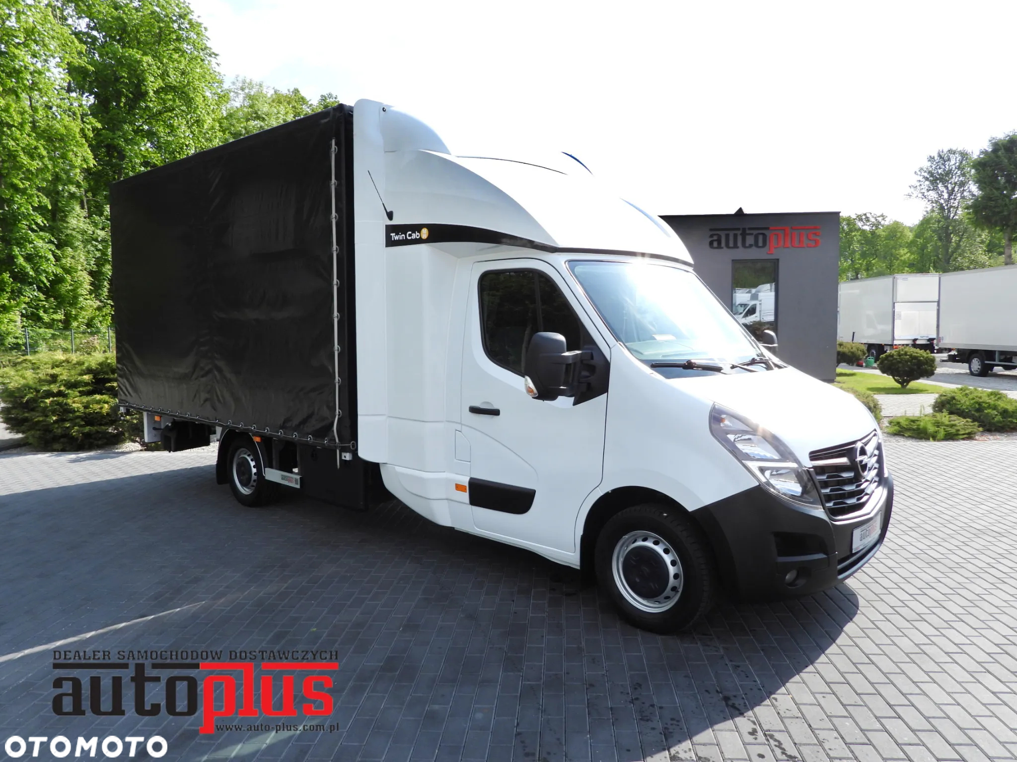 Opel MOVANO PLANDEKA 10 PALET WEBASTO TEMPOMAT KLIMATYZACJA LEDY PNEUMATYKA 165KM [ 268259 ] - 2