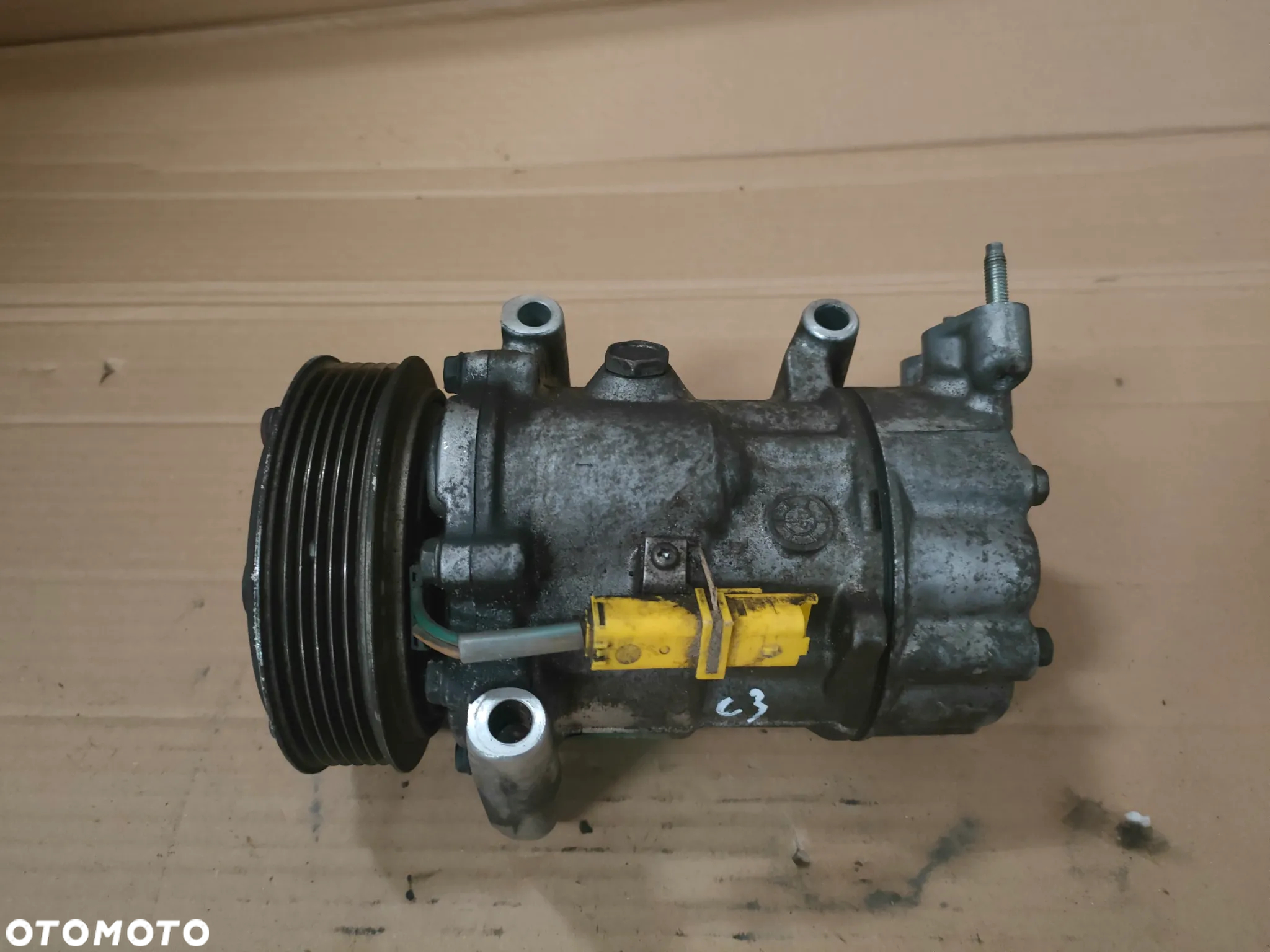 CITROEN C3 1.1 KOMPRESOR KLIMATYZACJI SPRĘŻARKA 9655191680 - 8