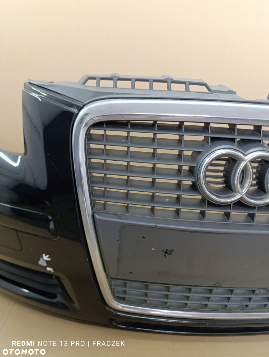 Audi A3 8P 05-08 duży grill zderzak przedni przód - 7